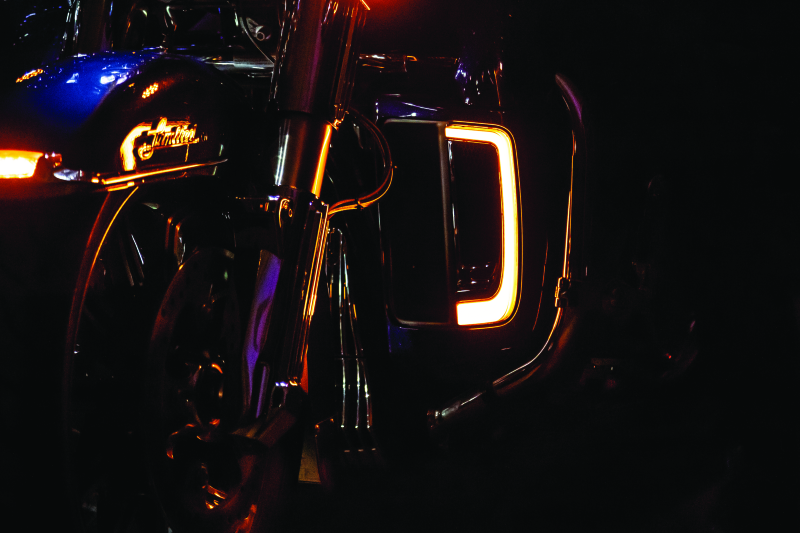 Kuryakyn Tracer Lower Fairing Grill Chrome - Cycle City Outdoors