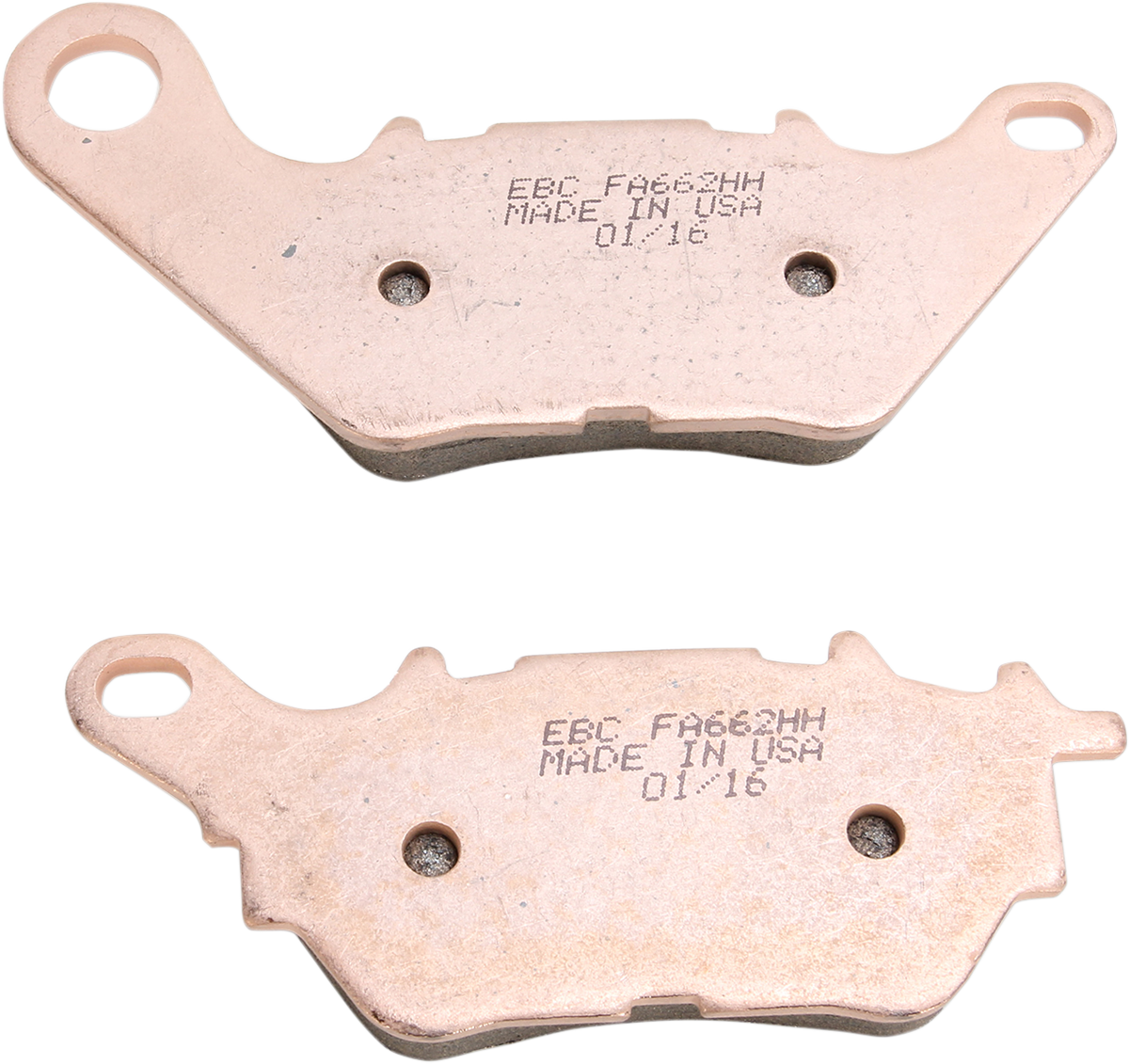 EBC FA-HH Series Sintered Rear Brake Pads - FA662HH (Yamaha YZF-R3 / MT-03 / YZF-R3 Monster Energy Yamaha MotoGP 2015–2024)
