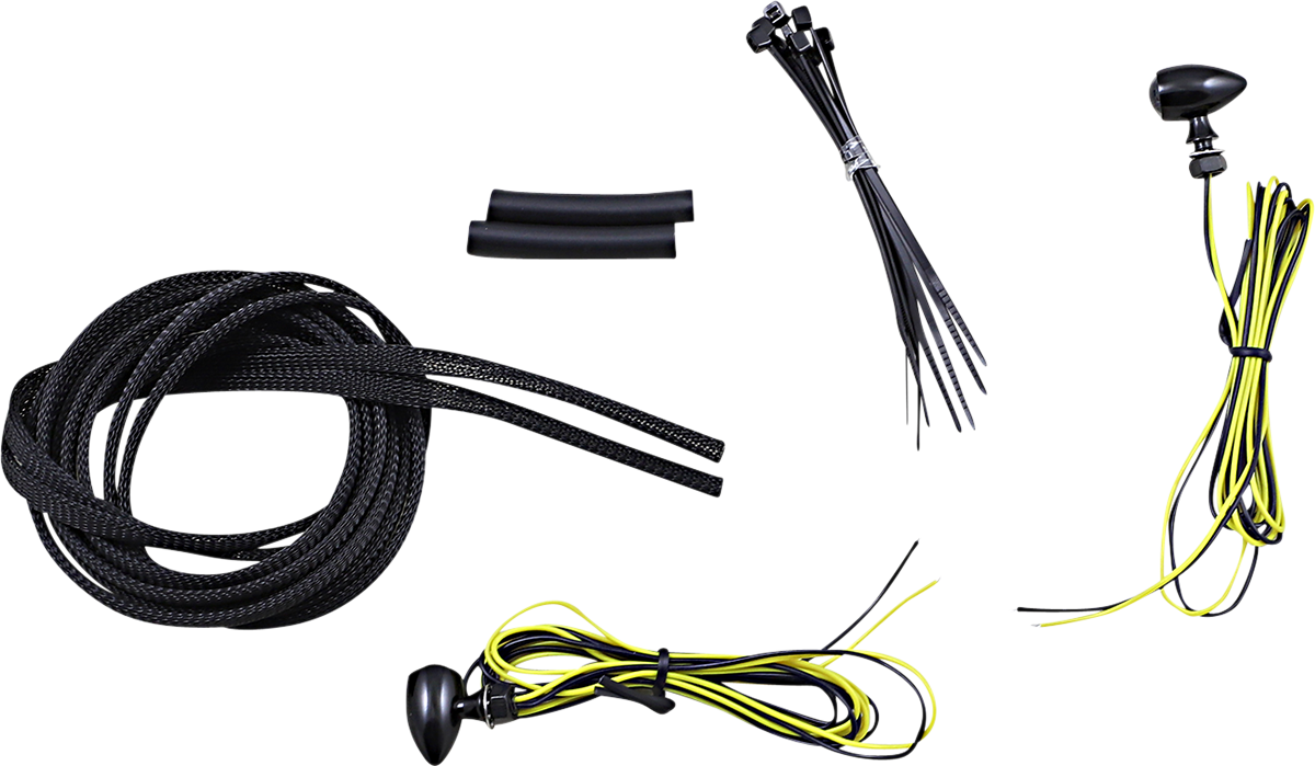 Custom Dynamics Micro Turn Signals - Amber - Black CD-MICRO-A-B - Cycle City Outdoors