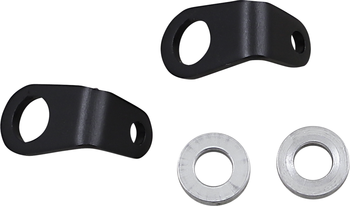 Custom Dynamics Mount - Micro Turn Signal - L-Bracket - Black CD-MICRO-LB - Cycle City Outdoors