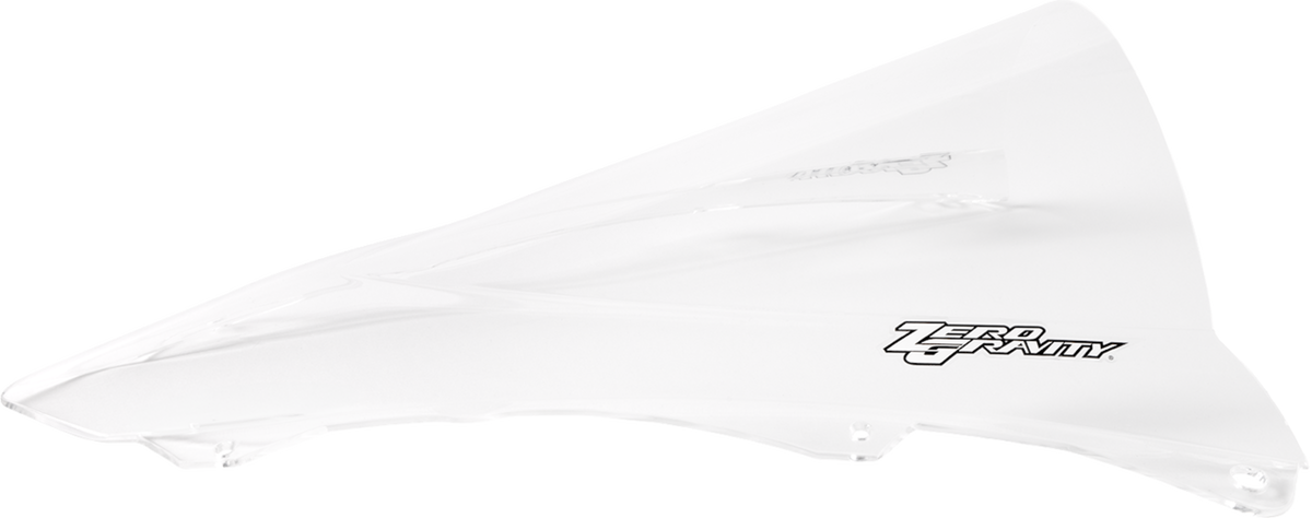 Zero Gravity 16-284-01 Double Bubble Windscreen - Clear - ZX-4RR | Street