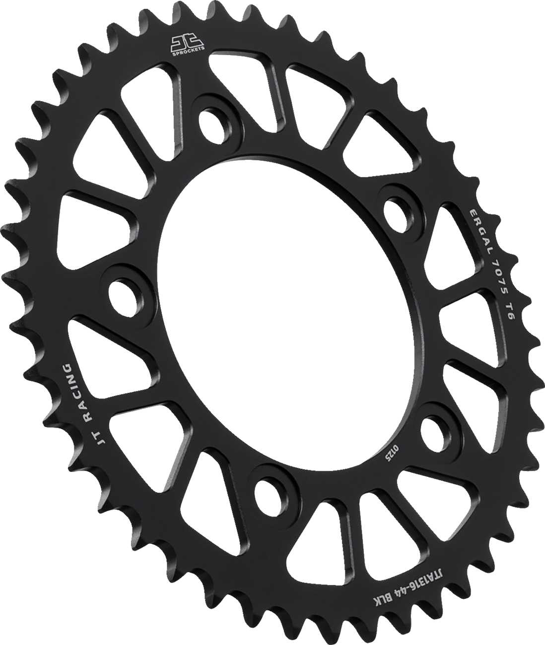 JT SPROCKETS JTA1316.44BLK Rear Sprocket - Aluminum - 44 Tooth - Black - Honda | Street