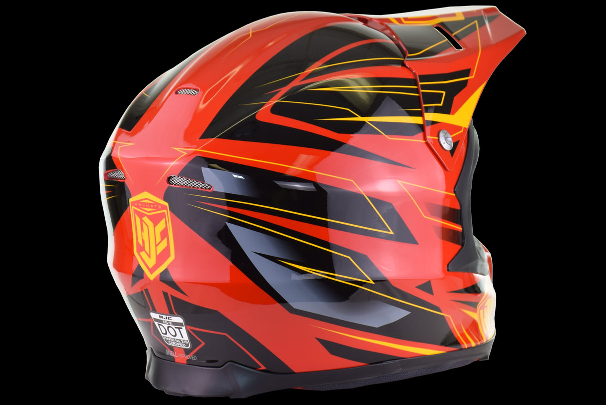 HJC - FG-X Talon MC1 Helmet - Red - Large
