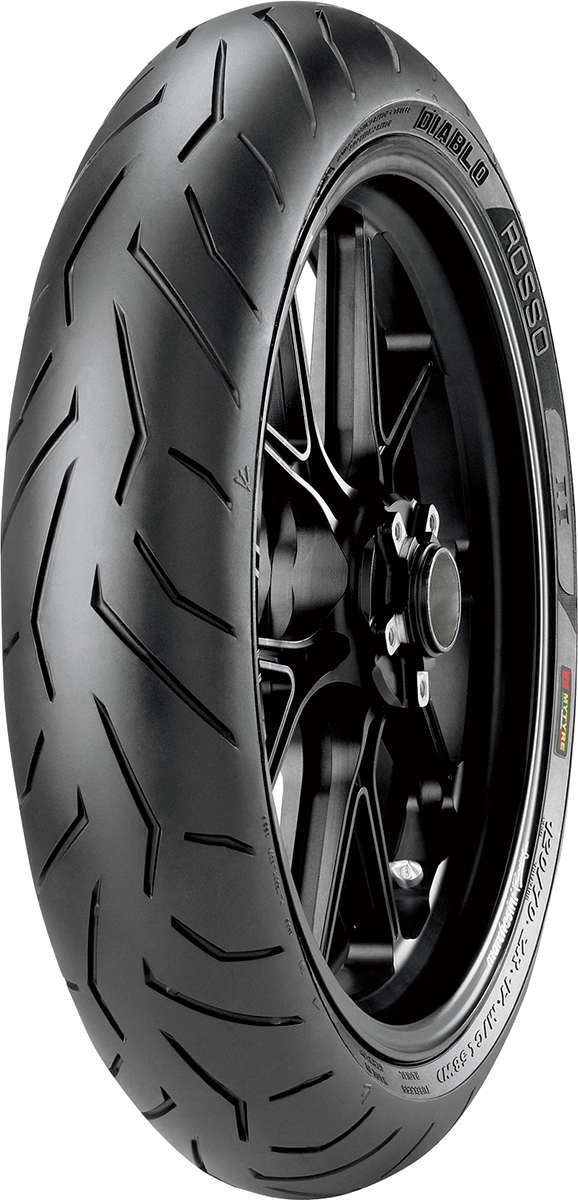 PIRELLI Tire - Diablo Rosso* II - Front - 120/70ZR17 - (58W) 2291900