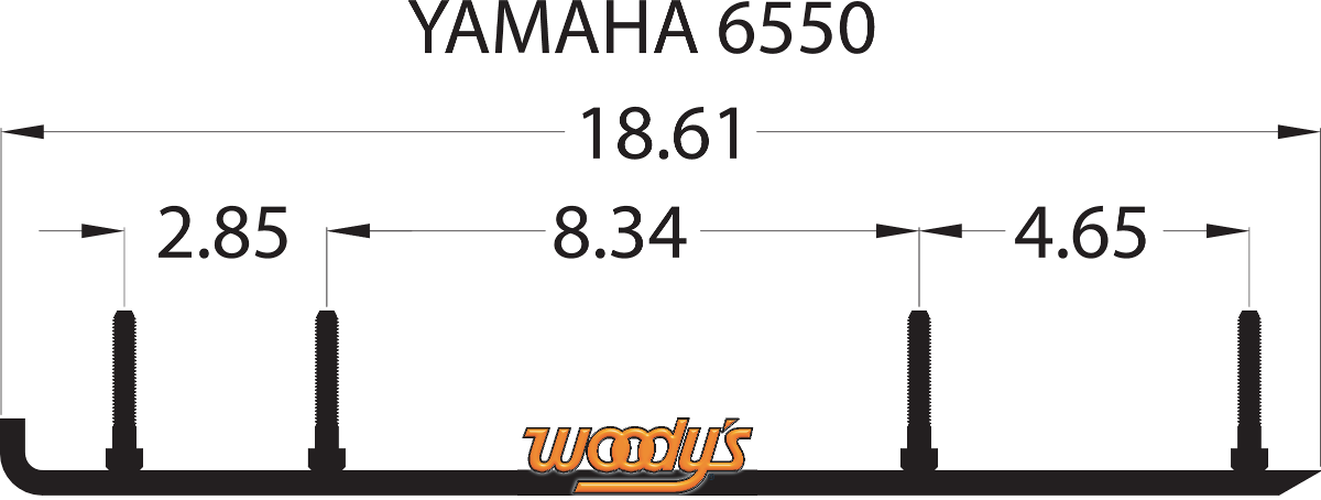 WOODY'S Extender Trail III* Flat-Top? Runner EYV3-6550