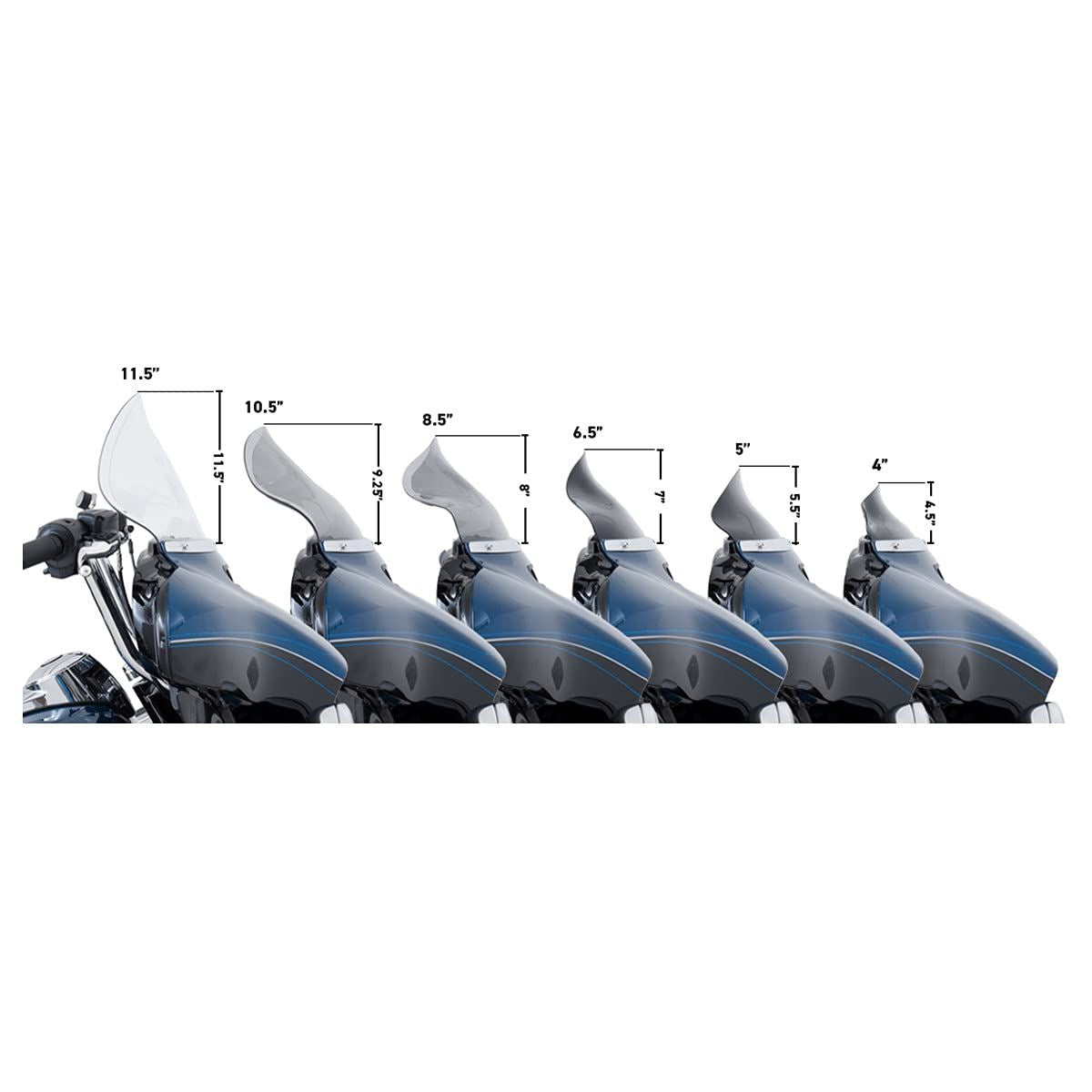 Klock Werks - Flare - Dark Smoke - 8.5"