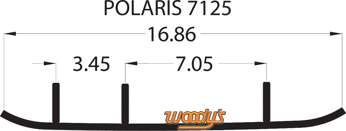 WOODY'S Executive Series* Flat-Top? Runner WPI-7125