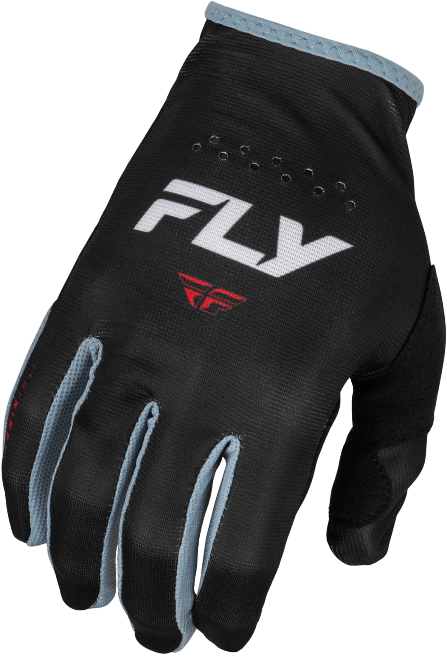 Lite Gloves Black/White/Red Lg - Cycle City Outdoors