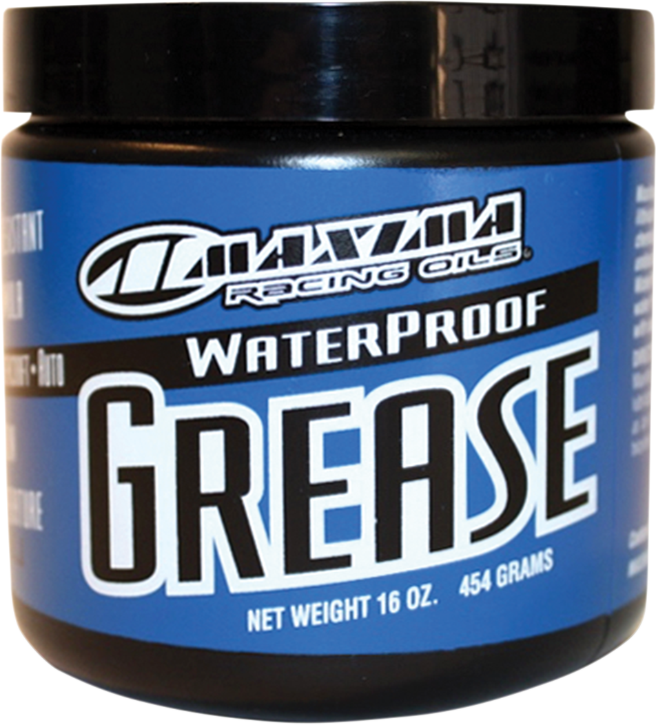 MAXIMA RACING OIL Waterproof Grease Tub - 16 oz. net wt. 80916