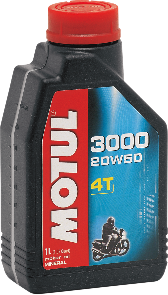 MOTUL 3000 Mineral 4T Engine Oil - 20W-50 1L 107318
