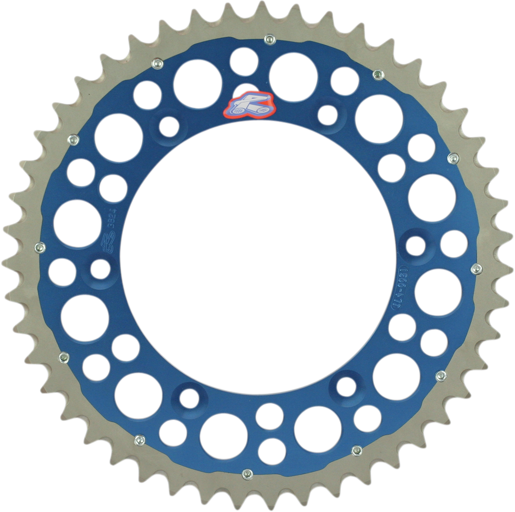 RENTHAL Twinring* Rear Sprocket - 50 Tooth - Blue 2240-520-50GPBU - Cycle City Outdoors
