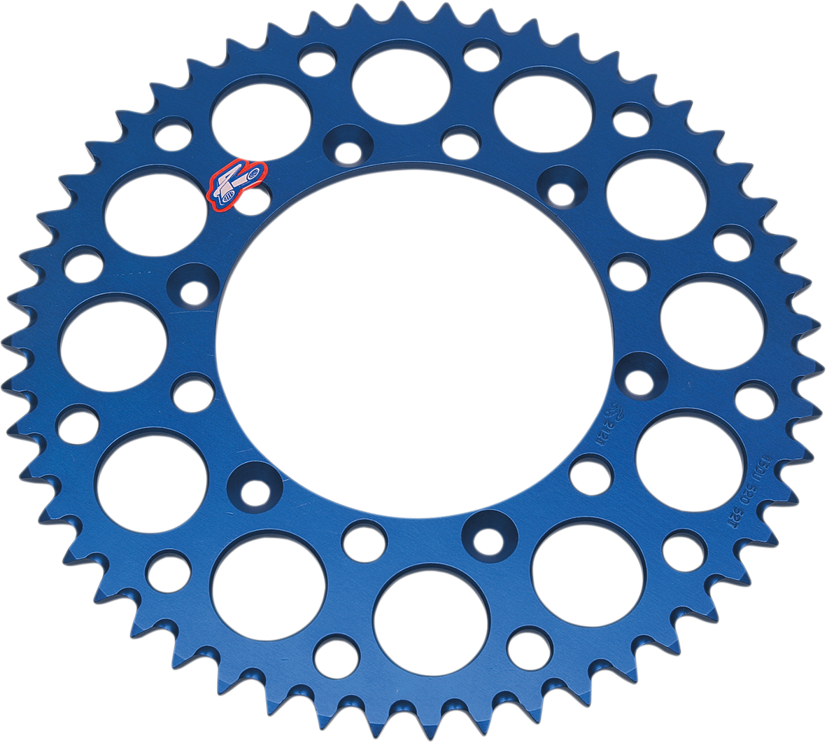 RENTHAL Sprocket - Yamaha - Blue - 50 Tooth 150U-520-50GBBU - Cycle City Outdoors