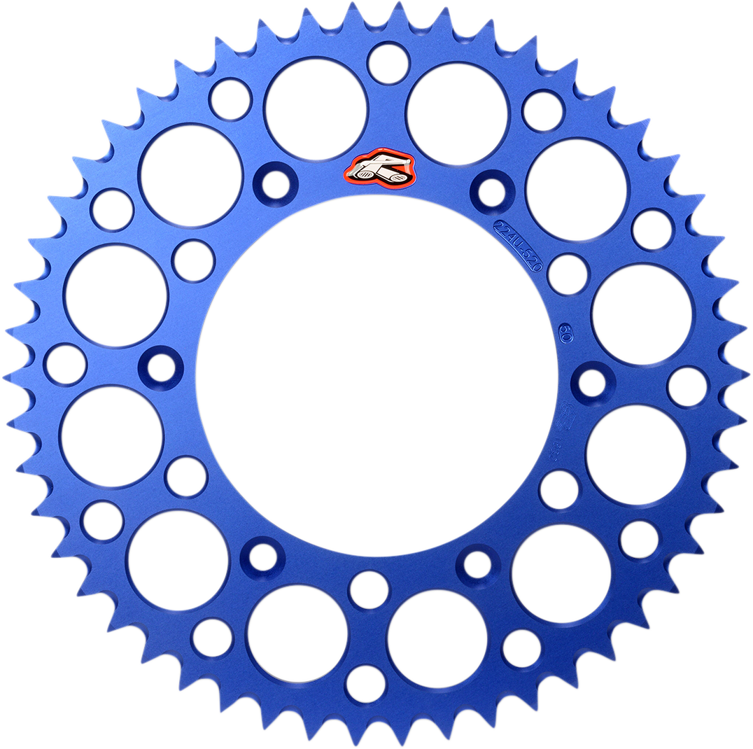RENTHAL Rear Sprocket - Gas Gas/Husqvarna/Husaberg/KTM - Blue - 51 Tooth 224U-520-51GPBU - Cycle City Outdoors