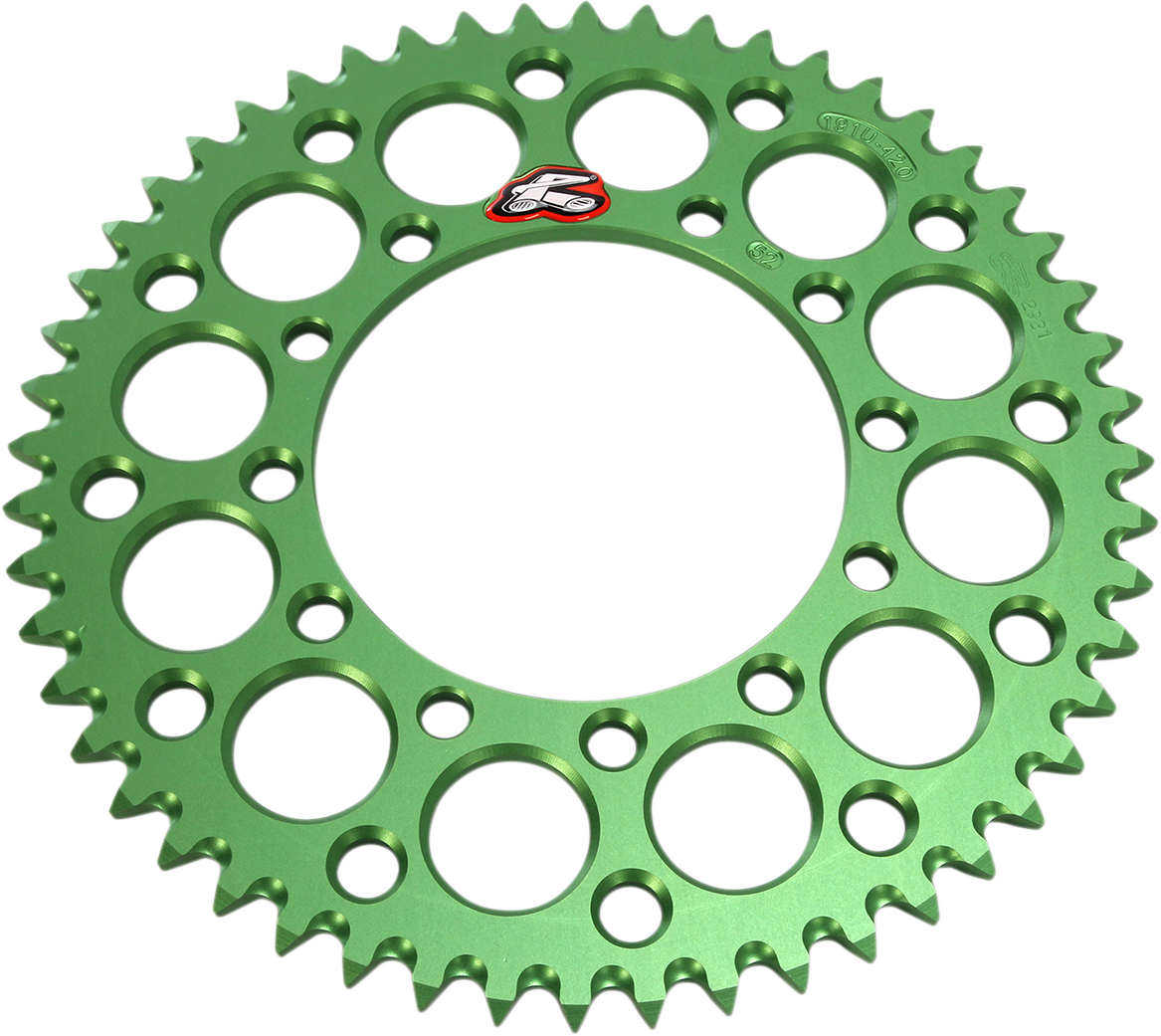 RENTHAL Sprocket - Kawasaki - Green - 52 Tooth 191U-420-52GEGN - Cycle City Outdoors
