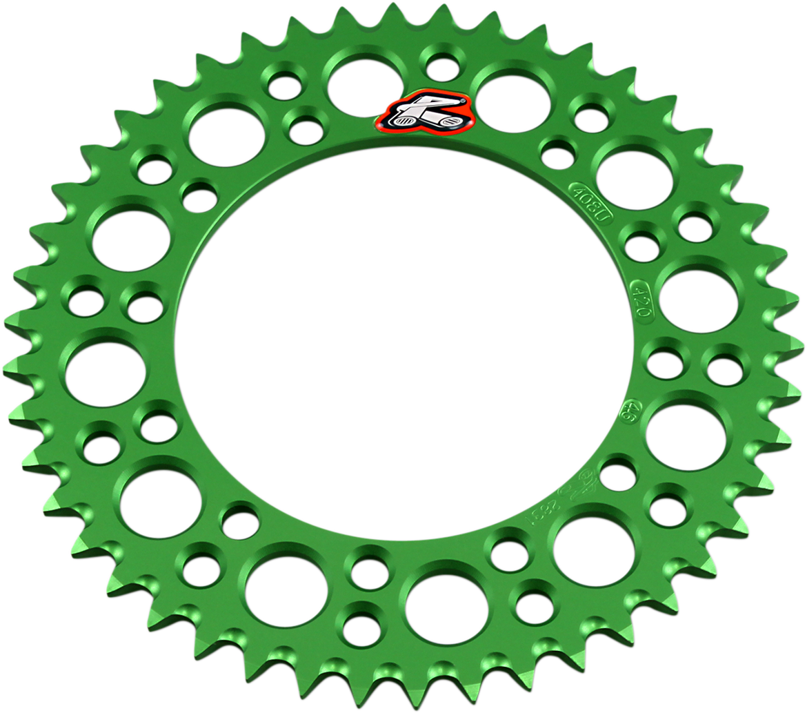RENTHAL Sprocket - Kawasaki - Green - 46 Tooth 408U-420-46GEGN - Cycle City Outdoors