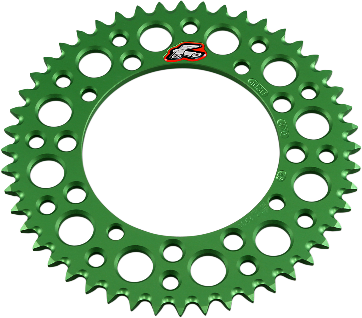 RENTHAL Sprocket - Kawasaki - Green - 48 Tooth 408U-420-48GEGN - Cycle City Outdoors