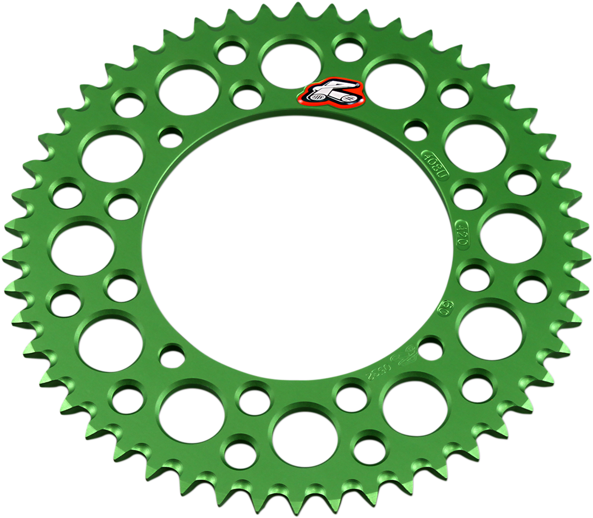 RENTHAL Sprocket - Kawasaki - Green - 50 Tooth 408U-420-50GEGN - Cycle City Outdoors