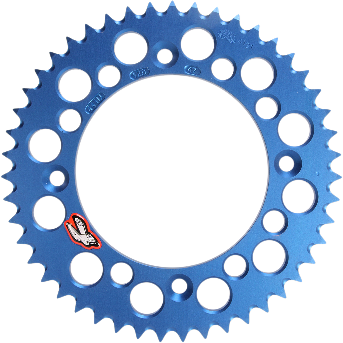RENTHAL Sprocket - Blue - 47 Tooth 441U-428-47GPBU - Cycle City Outdoors