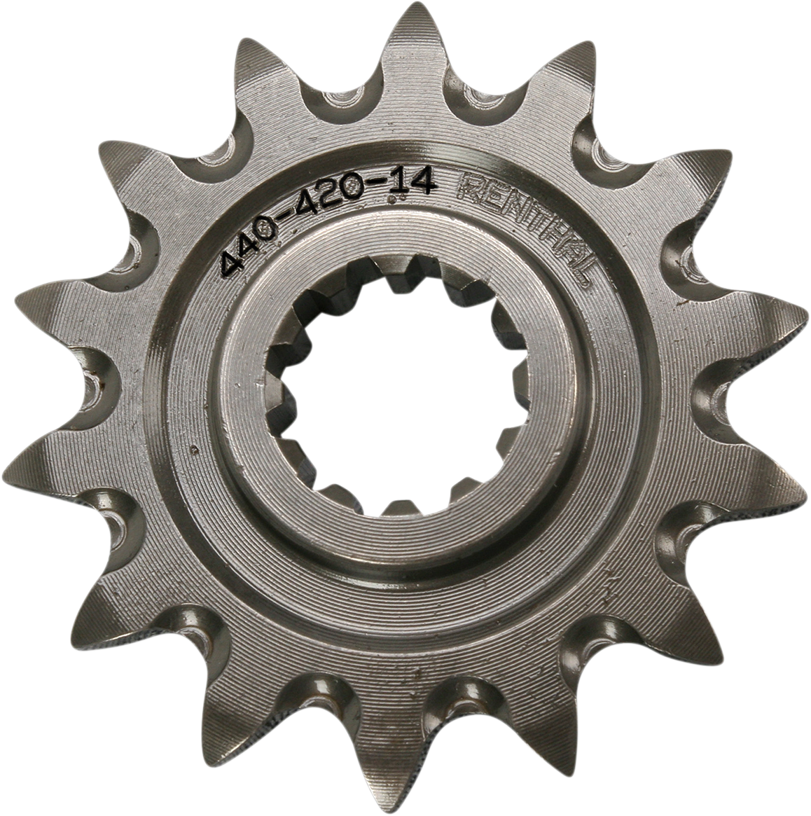 RENTHAL Sprocket - Front - 14 Tooth 440--420-14GP - Cycle City Outdoors