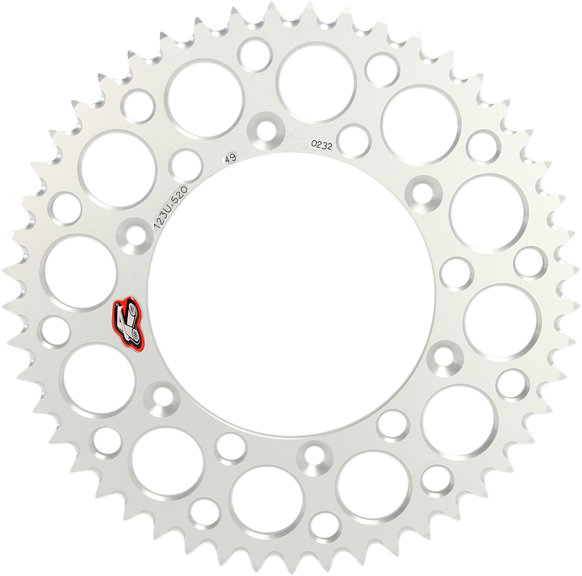 RENTHAL Sprocket - Suzuki - 49-Tooth 123U-520-49GYSI - Cycle City Outdoors