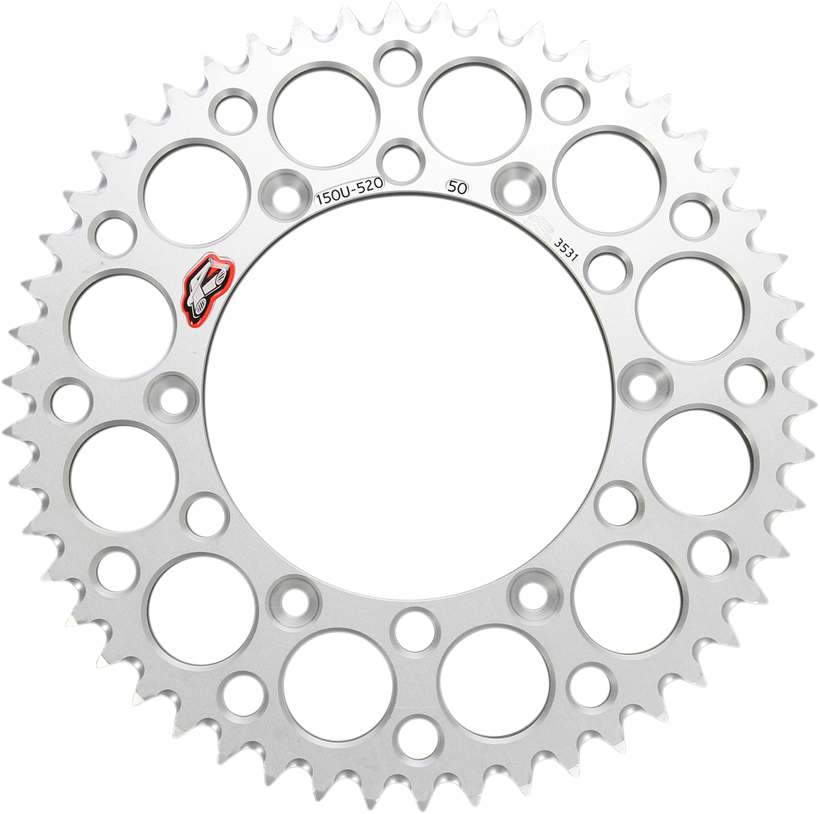 RENTHAL Sprocket - Rear - 50 Tooth 150U-520-50GBSI - Cycle City Outdoors
