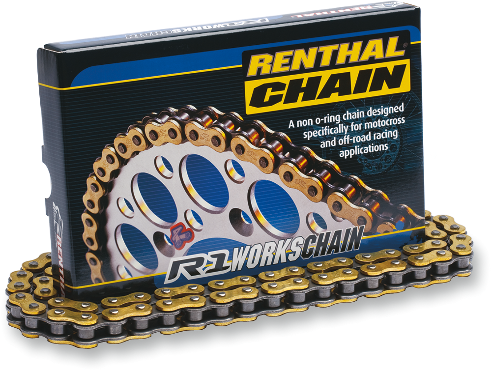 RENTHAL 520 R1 - Works Chain - 114 Links C125 - Cycle City Outdoors