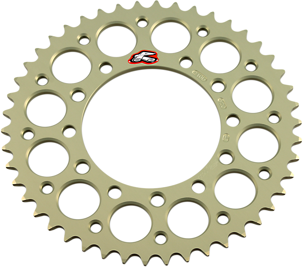 RENTHAL Sprocket - Rear - 46 Tooth 210U-520-46P-HA - Cycle City Outdoors