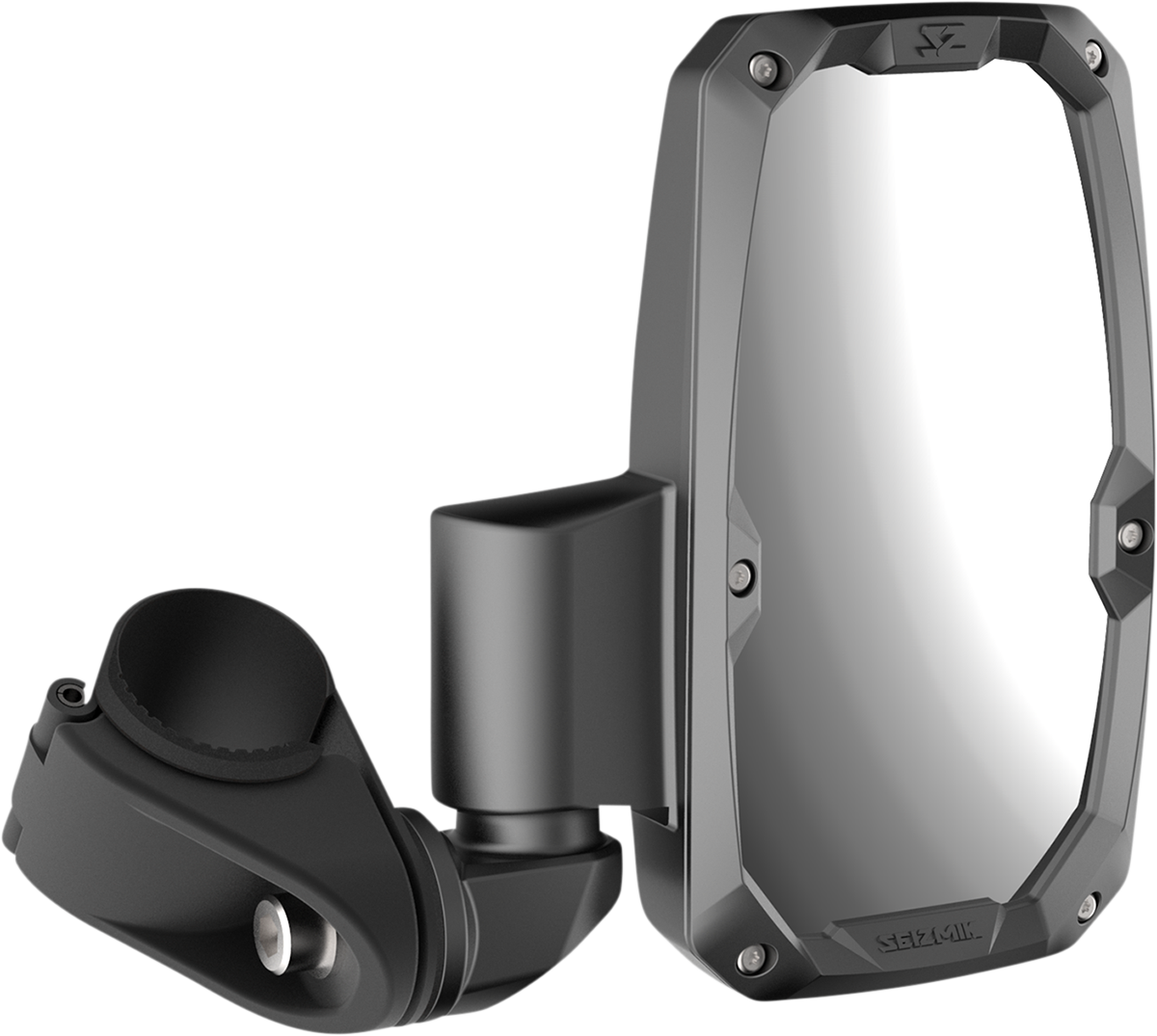 SEIZMIK Mirror - Embark - Side View - Rectangle - Black - 2"