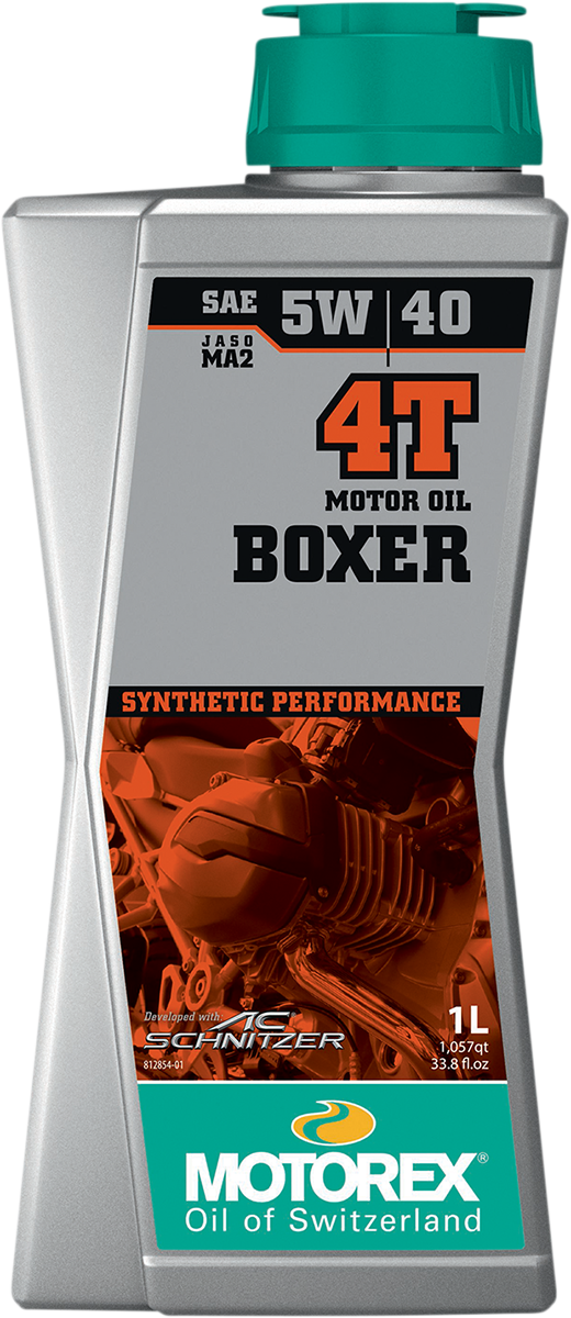 MOTOREX 4T Boxer Oil - 5W-40 - 1L 308239