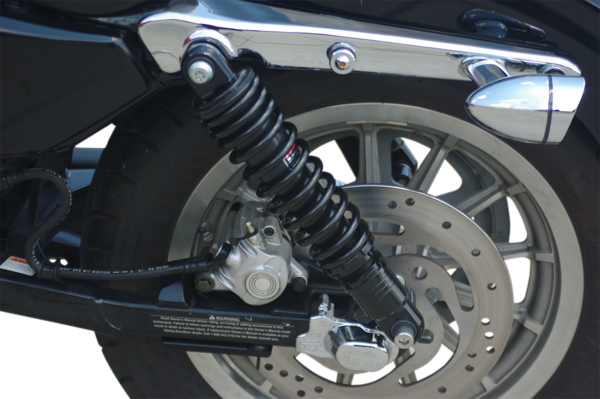 DRAG SPECIALTIES SHOCKS Premium Ride-Height Adjustable Shocks - Black - Standard - 13" C16-0154AB - Cycle City Outdoors