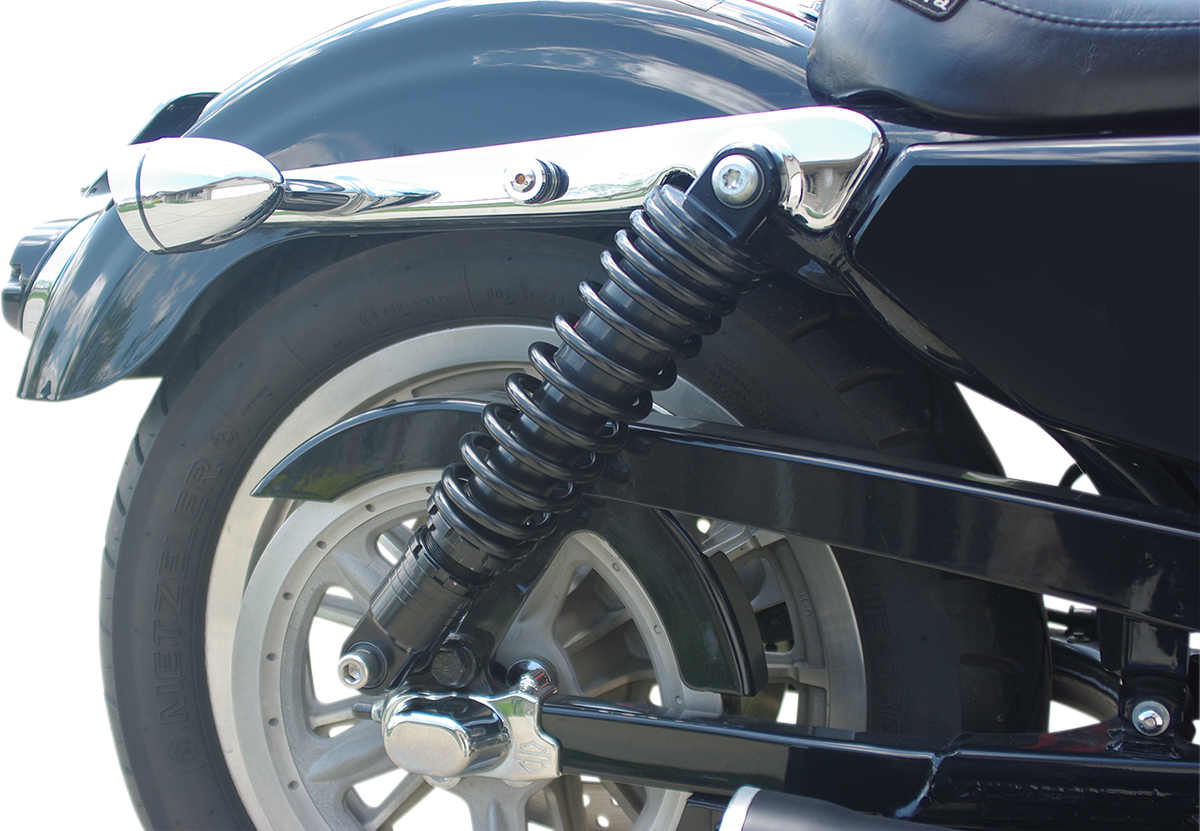 DRAG SPECIALTIES SHOCKS Premium Ride-Height Adjustable Shocks - Black - Standard - 13" C16-0154AB - Cycle City Outdoors