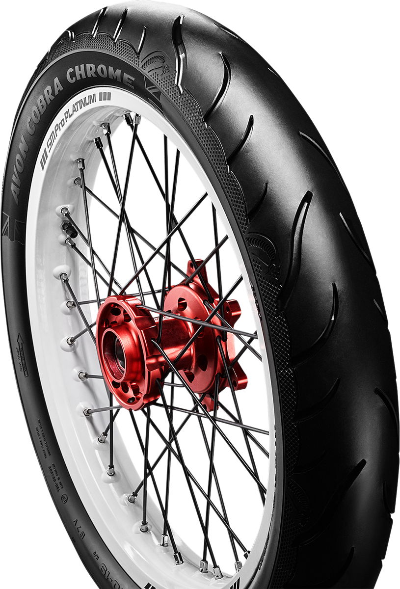 AVON Tire - Cobra Chrome AV91 - Front - 130/70R18 - 63V - Trike 640569