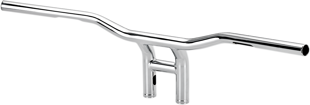 BILTWELL 1" T-Bar - Tyson XL - Pullback - 8" - Chrome 6258-1053