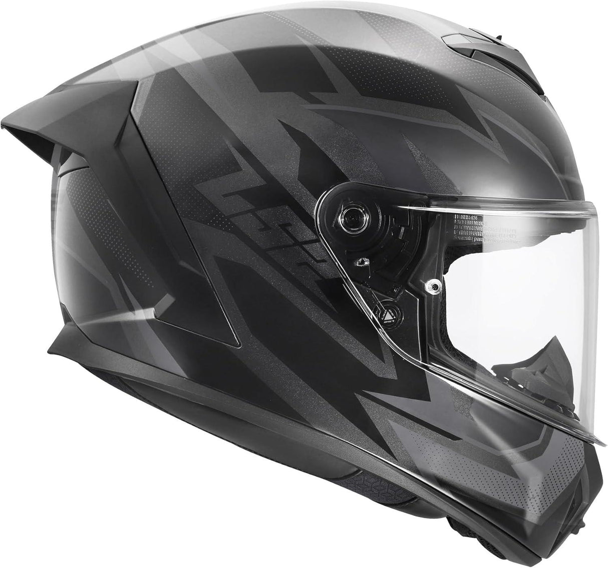 LS2 Rapid III Motorcycle Helmet Xtrem Black/Gray