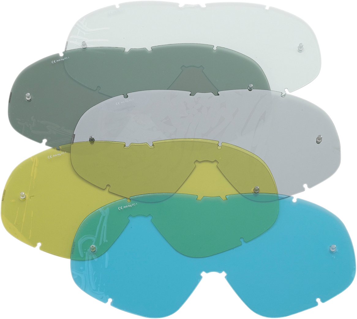 MOOSE RACING Qualifier Lens - Yellow 2602-0584 - Cycle City Outdoors