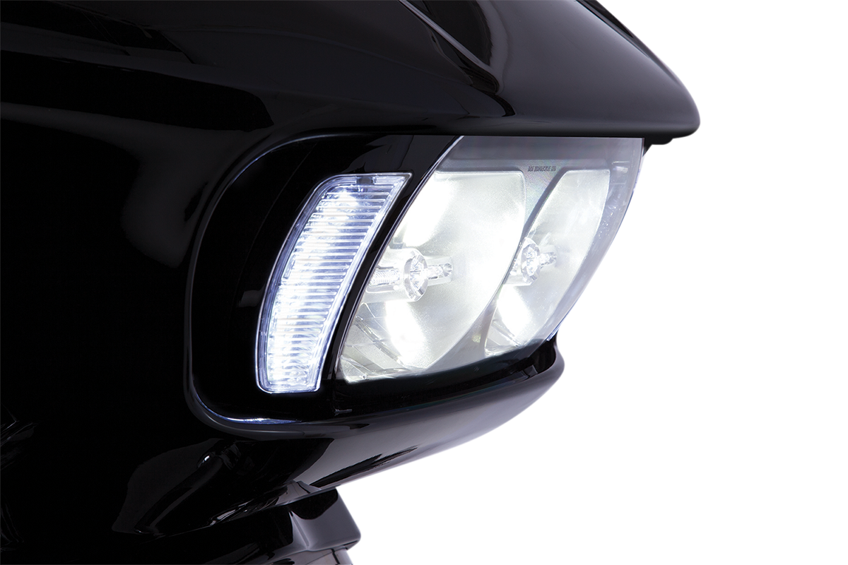 Ciro Headlight Bezel - Black 45251 - Cycle City Outdoors