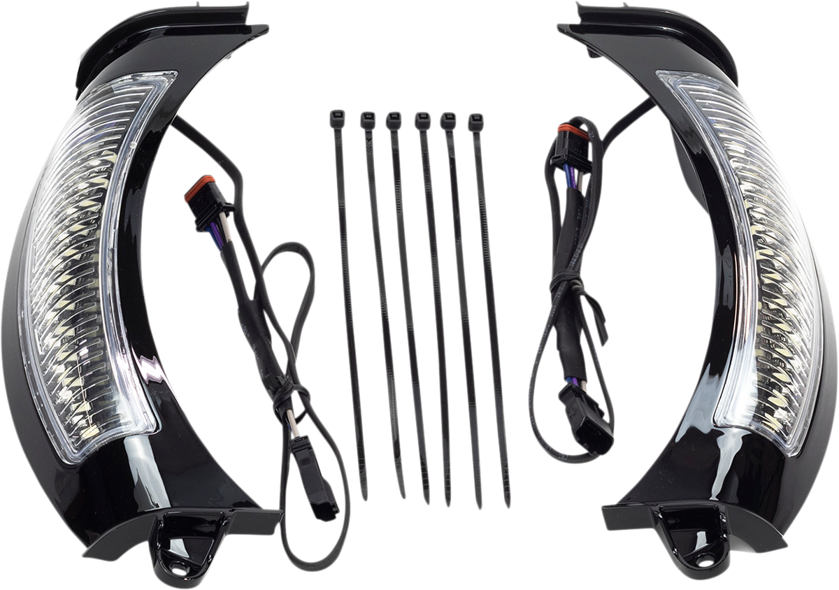 Ciro Headlight Bezel - Black 45251 - Cycle City Outdoors