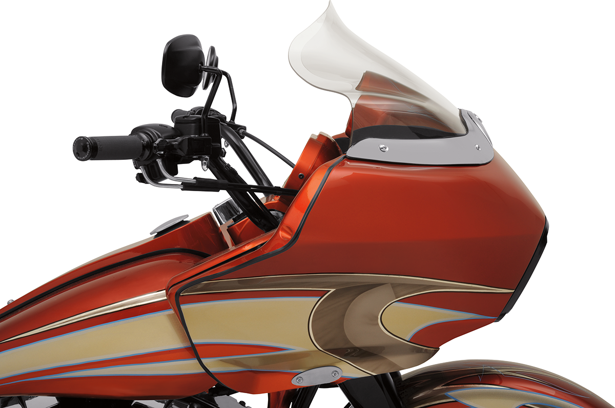 KLOCK WERKS Flare* Windshield - 12" - Tinted - '98-'13 FLTR KWW-01-0192