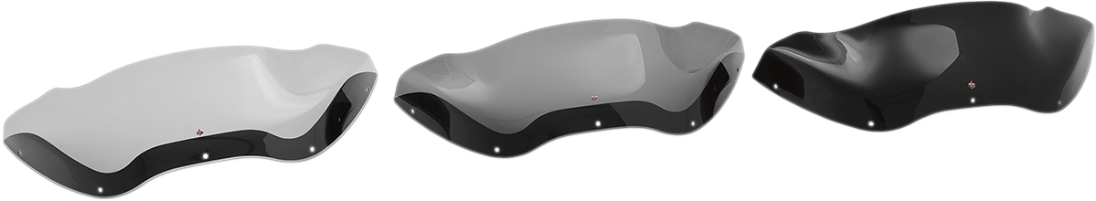 KLOCK WERKS Flare* Windshield - 8" - Tinted - '98-'13 FLTR KWW-01-0194