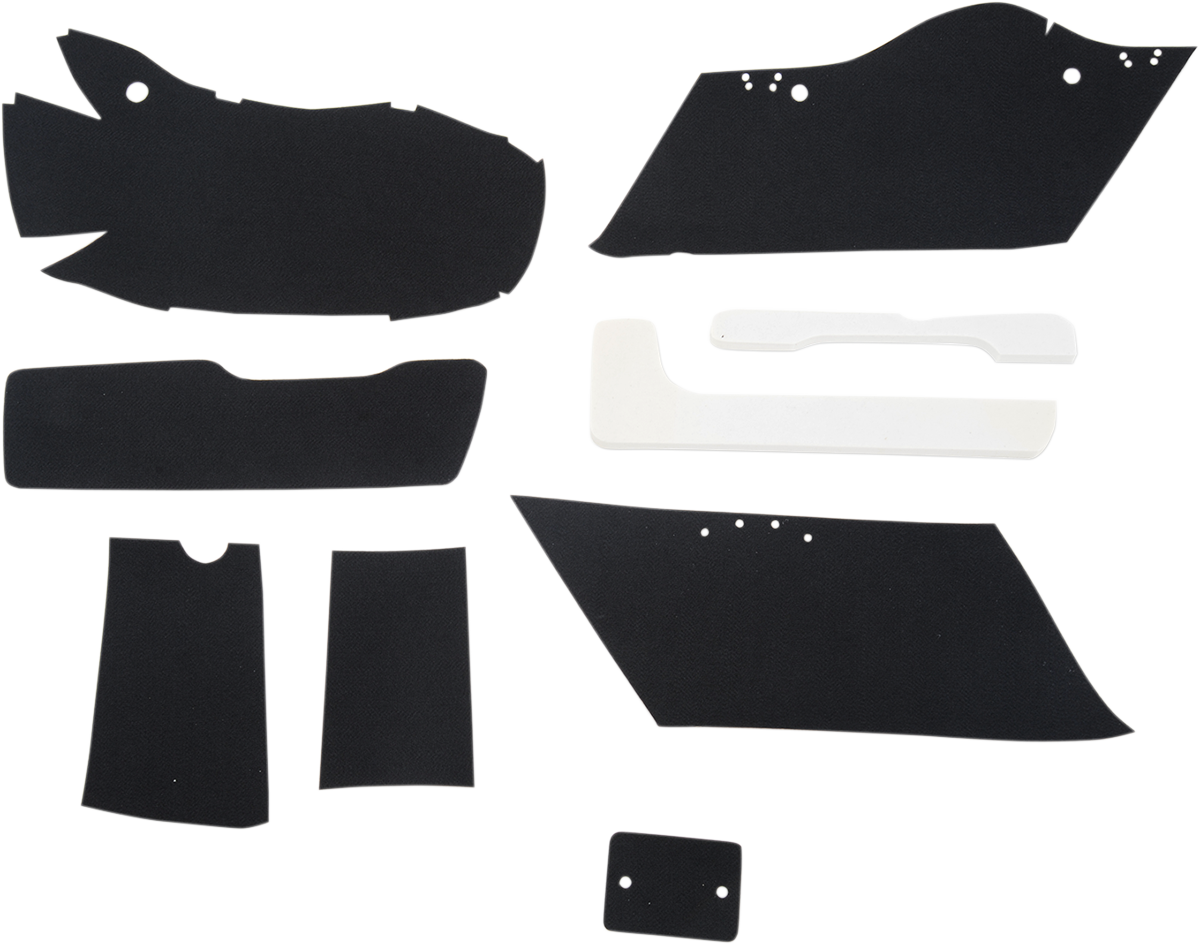 DRAG SPECIALTIES Saddlebag Lining Kit - Black - FL '14-'22 3501-0943