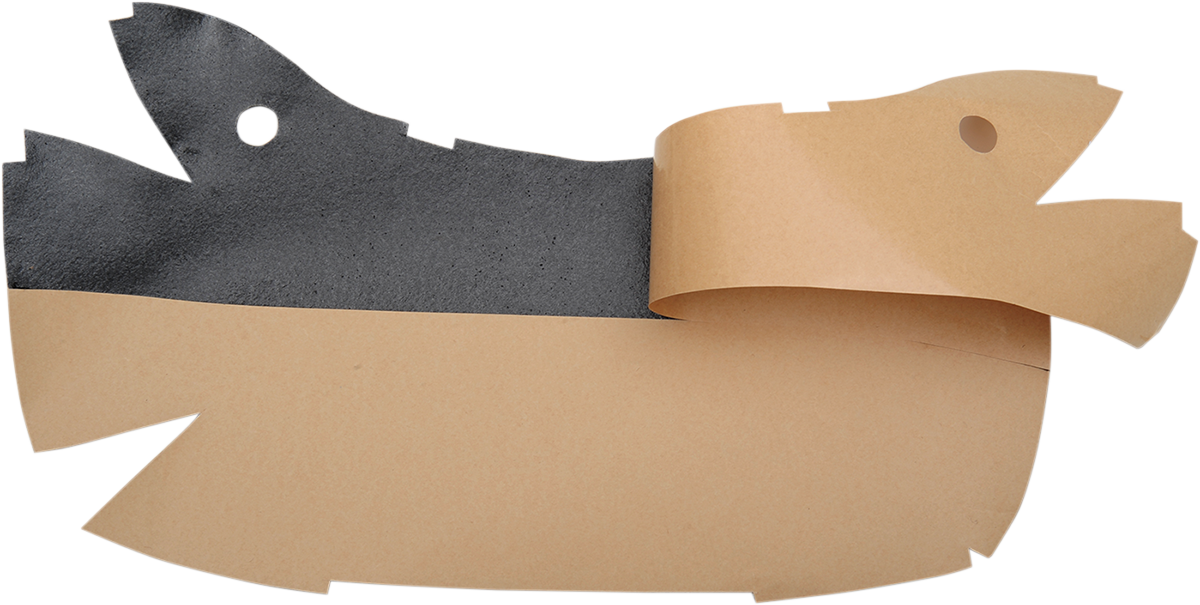 DRAG SPECIALTIES Saddlebag Lining Kit - Black - FL '14-'22 3501-0943