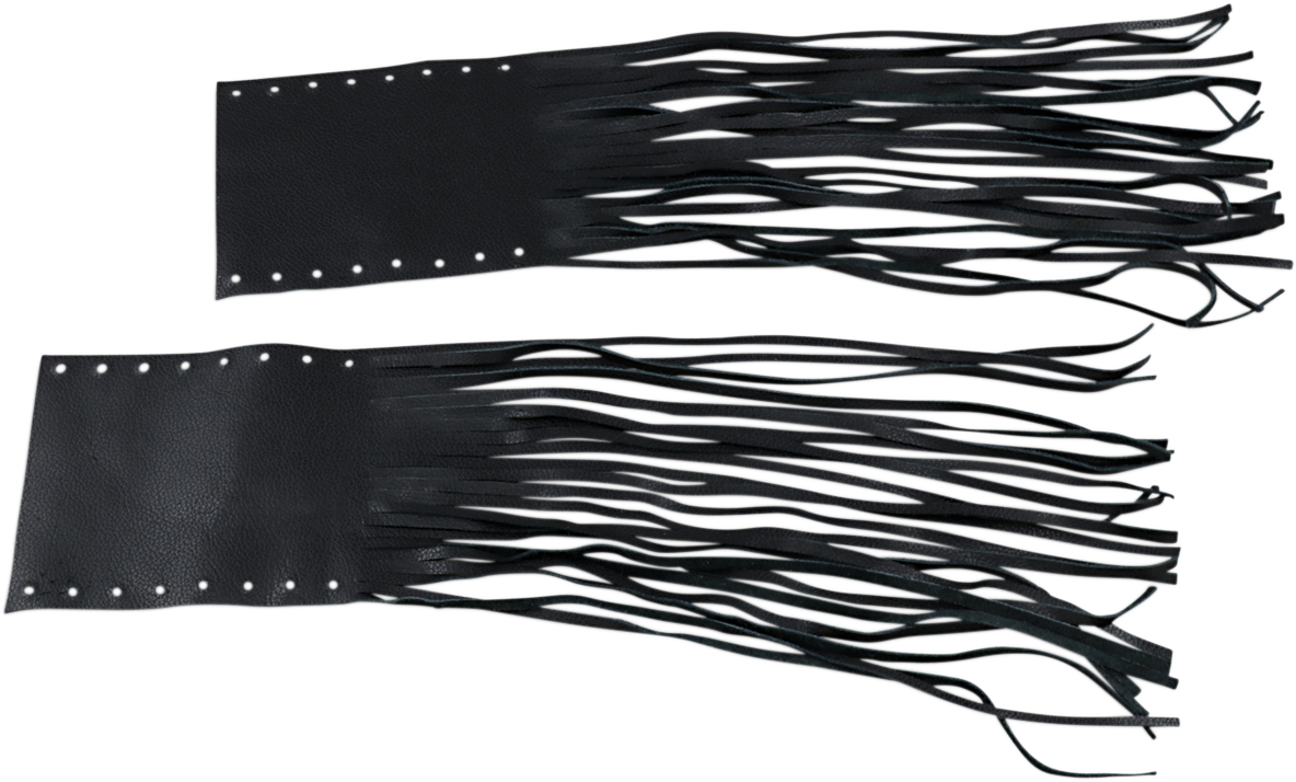 DRAG SPECIALTIES Grip Covers - Fringe - Rubber Grip DS243060 - Cycle City Outdoors
