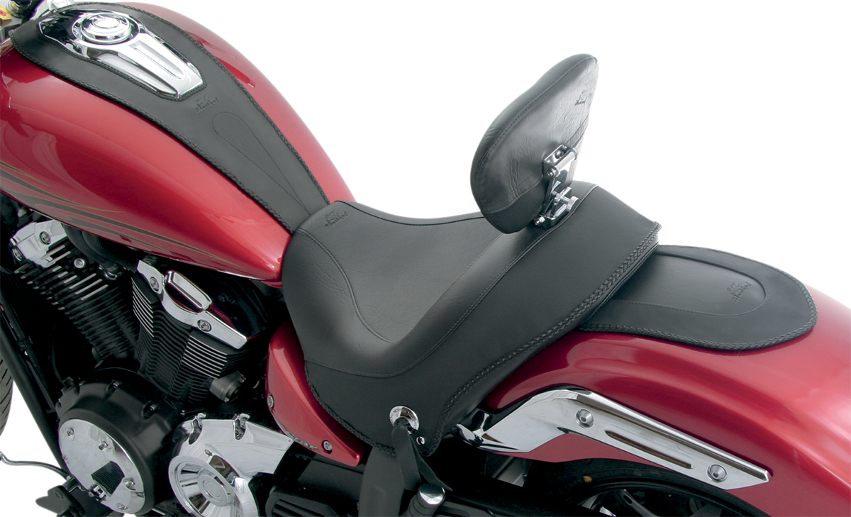 MUSTANG Cruiser Tank Bib - Plain - Black - Yamaha 93221