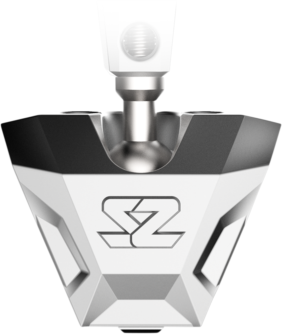 SEIZMIK Mirror - Halo R - Rear View - Rectangle - Silver - 1-3/4" 56-18024