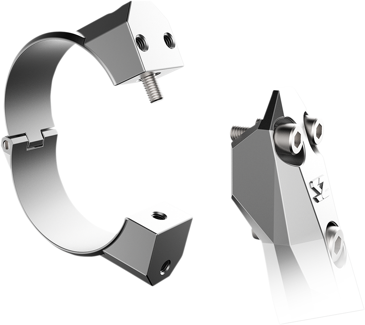 SEIZMIK Mirror - Halo R - Rear View - Rectangle - Silver - 1-3/4" 56-18024