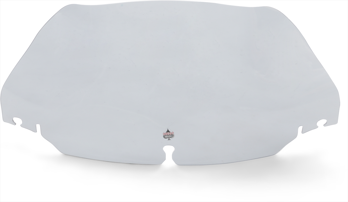 KLOCK WERKS Flare* Windshield - 8-1/2" - Smoke - '96-'13 FLT KWW-01-0210