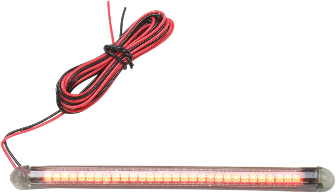 Custom Dynamics TruFLEX? LED Strip - 4.5" - Red/Smoke TF30RS - Cycle City Outdoors