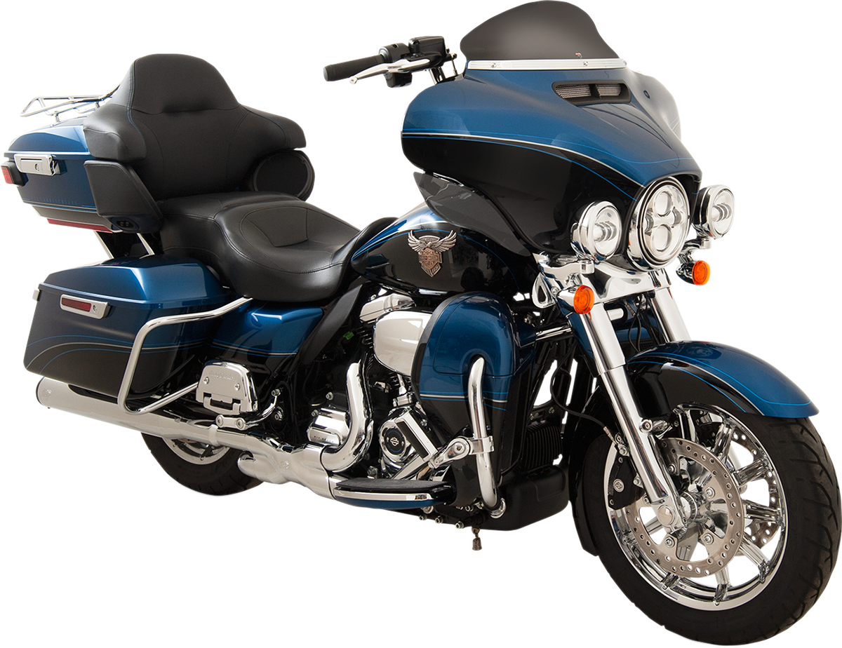 KLOCK WERKS Flare* Windshield - 5" - Black - '14-'23 FLH KWW-01-0319