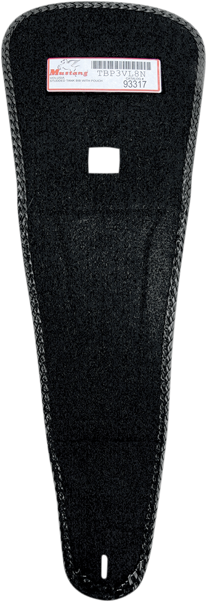 MUSTANG Pouch Tank Bib - Studded - Black - Suzuki 93317