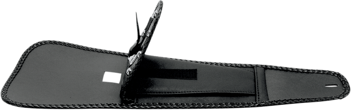 MUSTANG Pouch Tank Bib - Studded - Black - Suzuki 93317